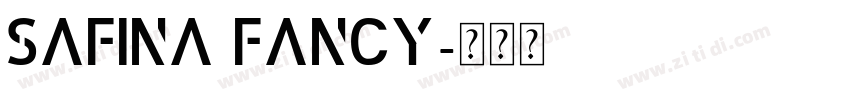 Safina Fancy字体转换